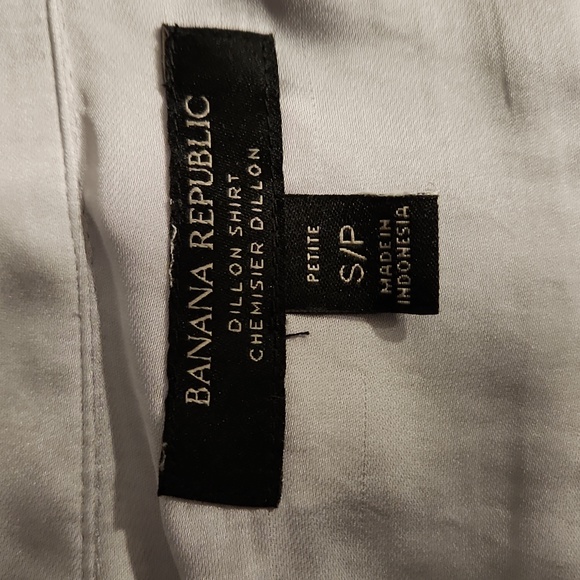 Sari shirt, sm, light silver grey, new, never worn - Picture 2 of 2